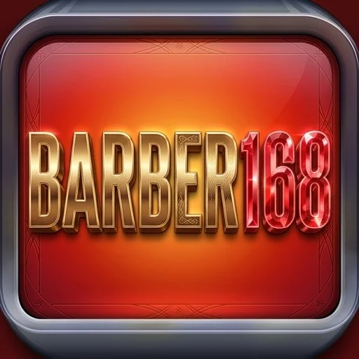 BARBER168 Logo - Resmi