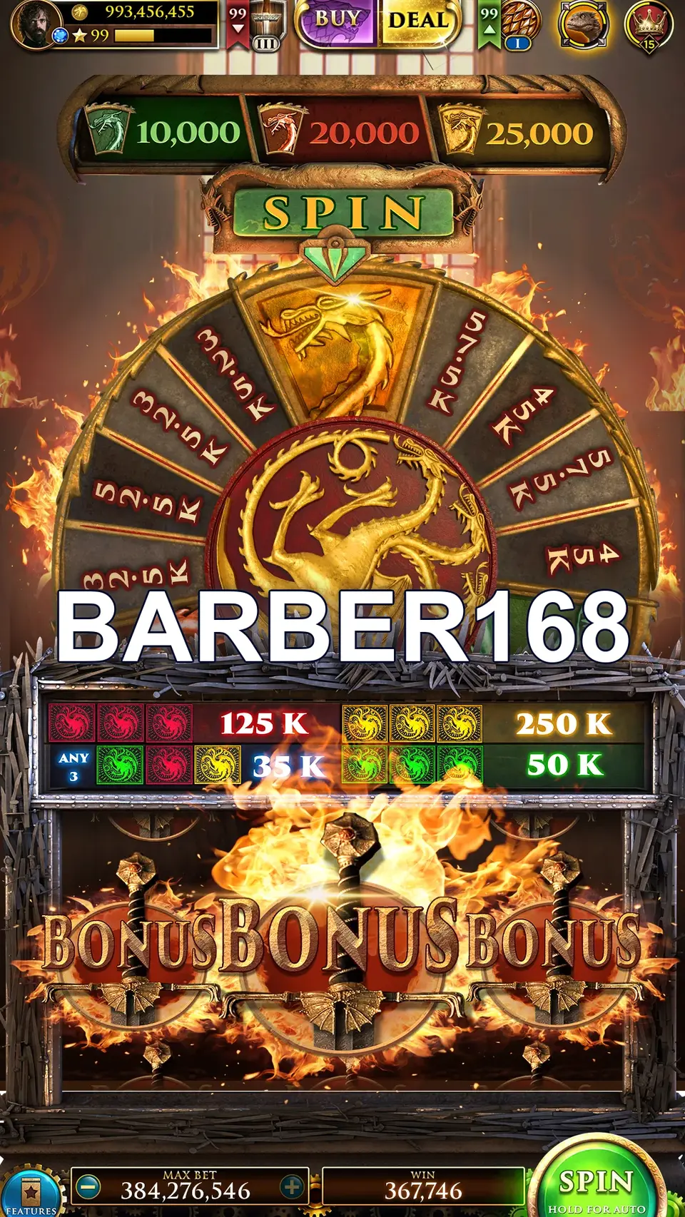 BARBER168 Tangkapan Layar - APK Resmi